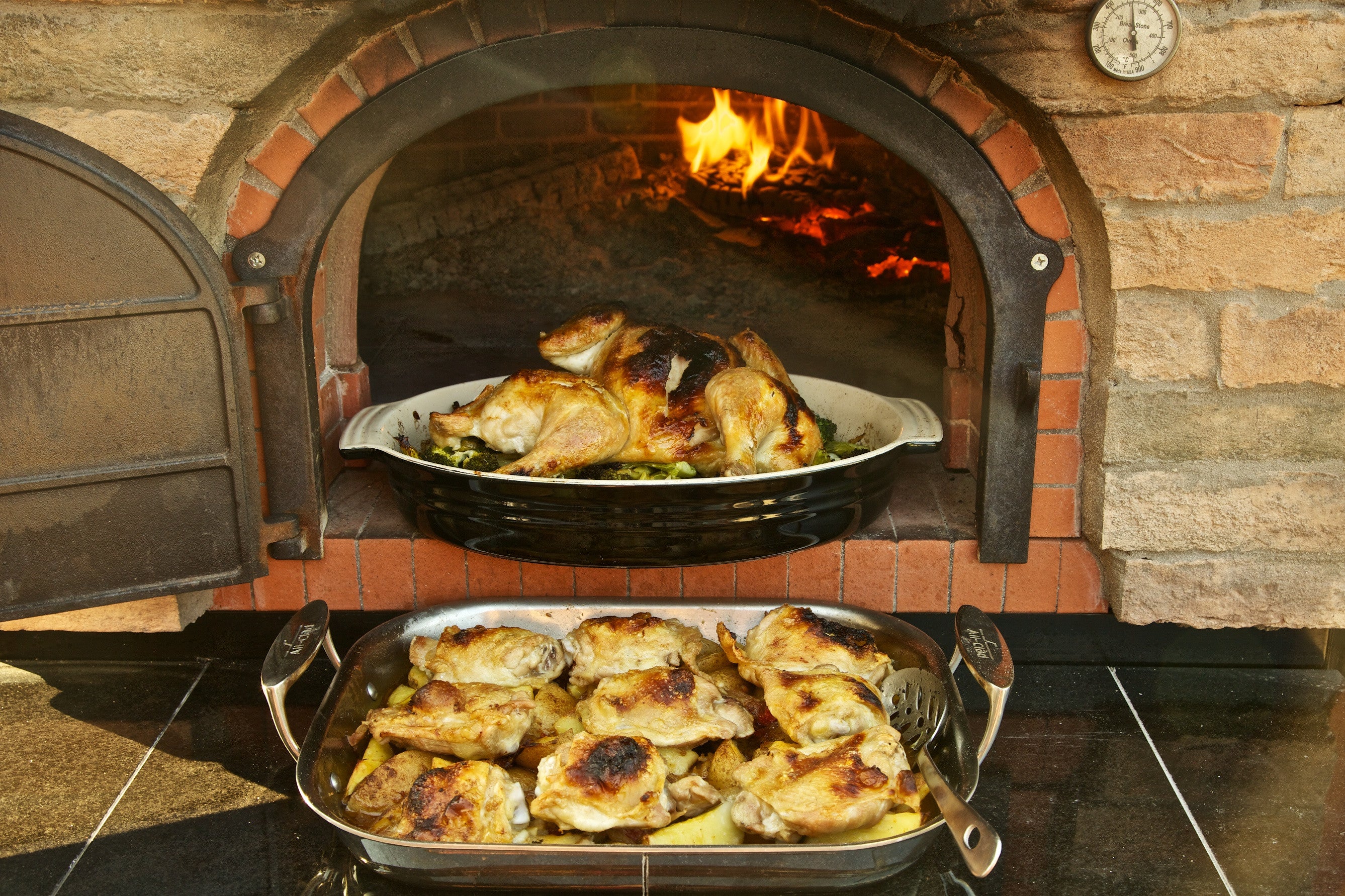 Wood-Fired Chicken and Vegetables Recipe