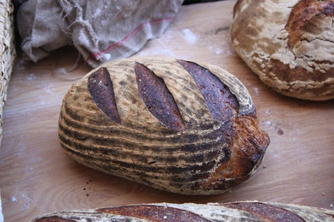 Pain Au Levain Baked in a Wood-Fired Oven