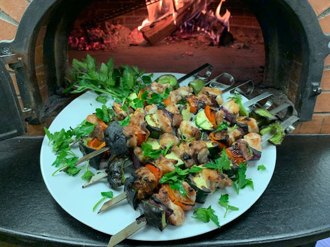 Wood Fired Oven Grilled Kebab