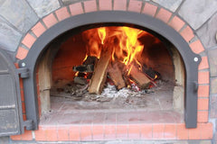 Fire in Brick Oven