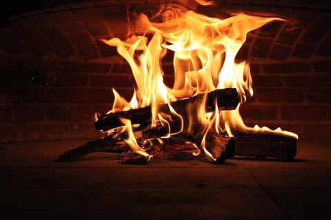 How much wood do you need to build a fire in a wood-burning oven?