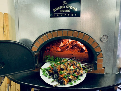 Wood Fired Brick Oven Kebab Skewers