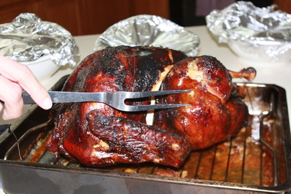Turkey Roasted in a Wood-Fired Oven